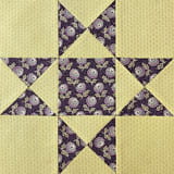 Click here for the Ohio Star quilt block tutorial