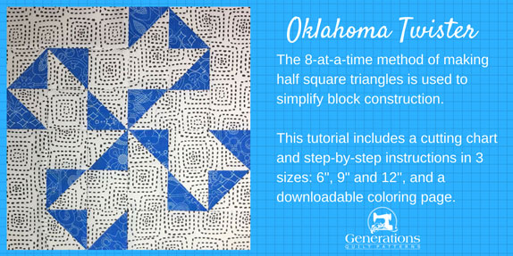 Oklahoma Twister Quilt Block Tutorial In 3 Sizes 6 9 12 Finished,Marriage Vows Traditional