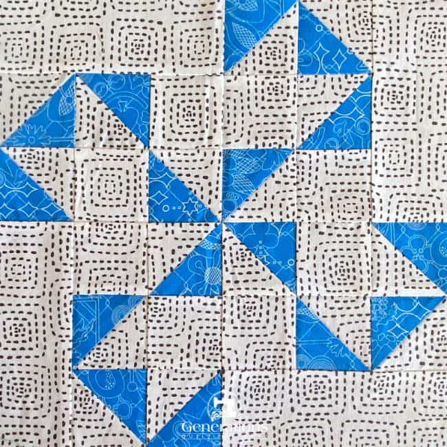 The Oklahoma Twister quilt block tutorial in 5 sizes The Oklahoma Twister quilt block tutorial in 5 sizes