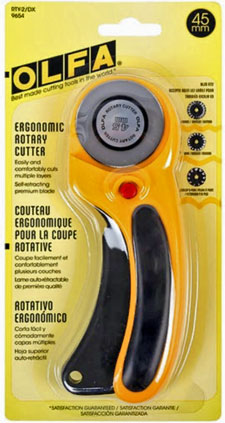 45mm Ergonomic Olfa Rotary Cutter