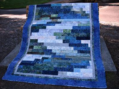 Oregon Batik Waterfall by Bear Creek Quilting Company