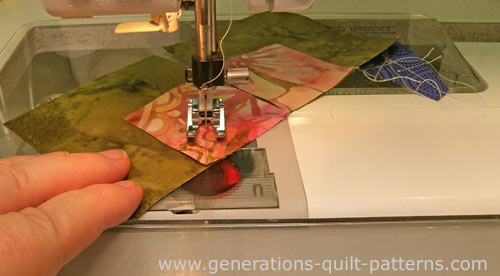 Sewing connector corners