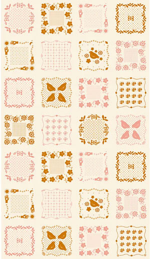 Sugar Maple Birdseed Panel, 23" x 42"<br>Shown here is Natural. Also comes in Navy and Goldenrod