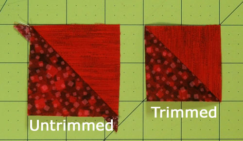 Untrimmed vs trimmed HST Untrimmed vs trimmed HST