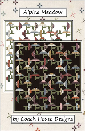 Alpine Meadow quilt pattern by Fancy That Design House