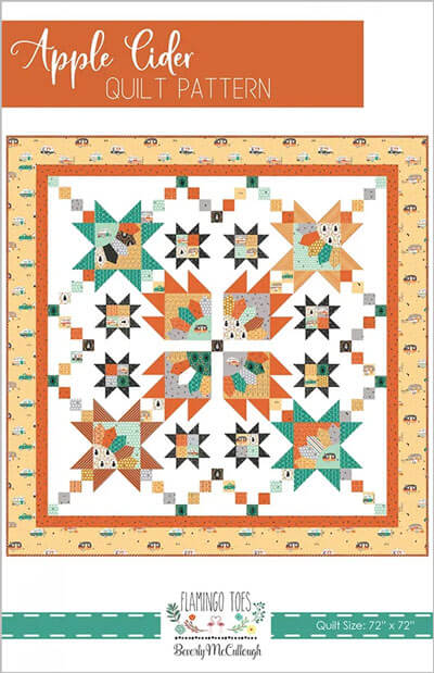 Apple Cider quilt pattern by Flamingo Toes