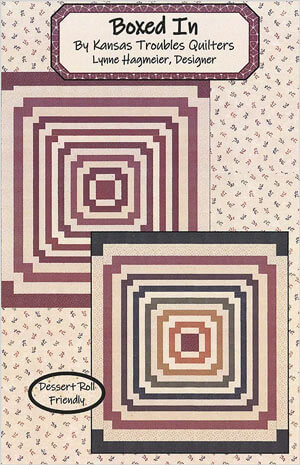 Boxed In quilt pattern by Kansas Troubles Quilters