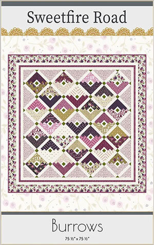 Burrows quilt pattern by Sweetfire Road