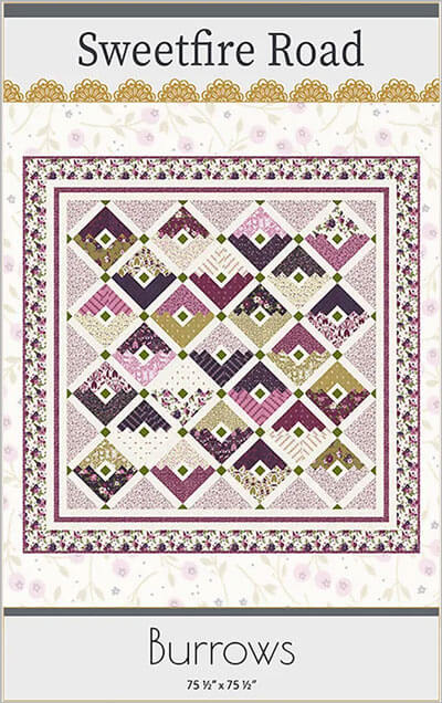 Burrows quilt pattern by Sweetfire Road