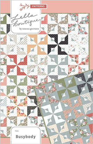 Busybody quilt pattern by Lella Boutique