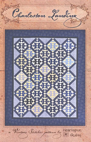 Charleston Landing quilt pattern by Pam Buda for Heartspun Quilts