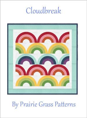 Cloudbreak quilt pattern by Prairie Grass Patterns
