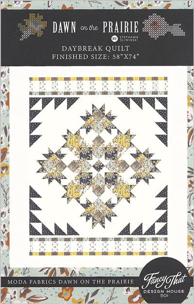 Daybreak quilt pattern by Fancy That Design House