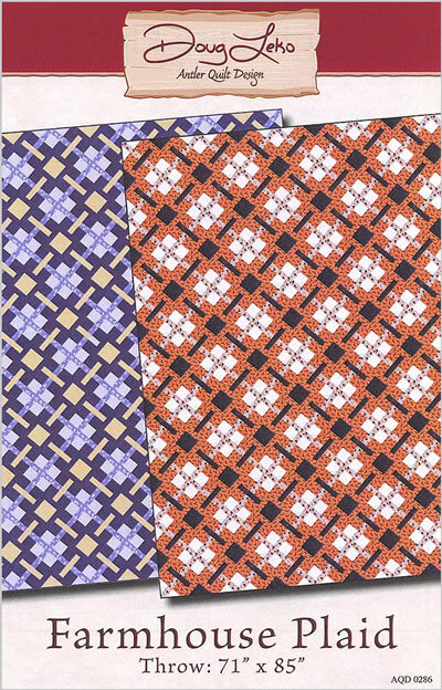 Farmhouse Plaid quilt pattern by Doug Leko for Antler Quilt Design