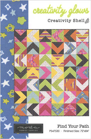 Find Your Path quilt pattern by Moda