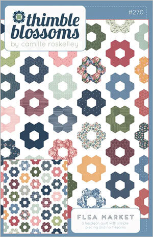 Flea Market quilt pattern by Thimble Blossoms