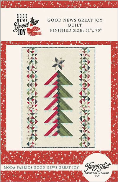 Good News Great Joy quilt pattern by Fancy That Design House