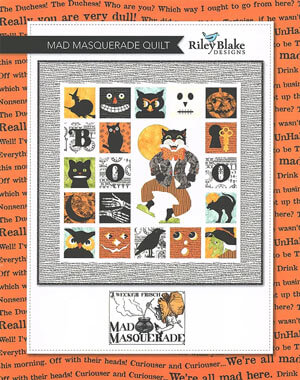 Mad Masquerade quilt pattern by J Wecker Frisch