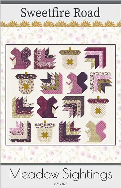 Meadow Sightings quilt pattern by Sweetfire Road