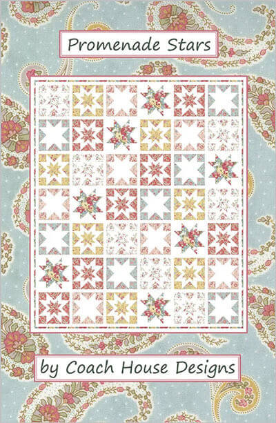 Promenade Stars quilt pattern by Coach House Designs
