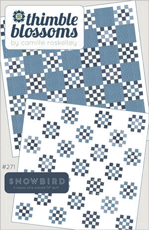 Snowbird quilt pattern by Thimble Blossoms