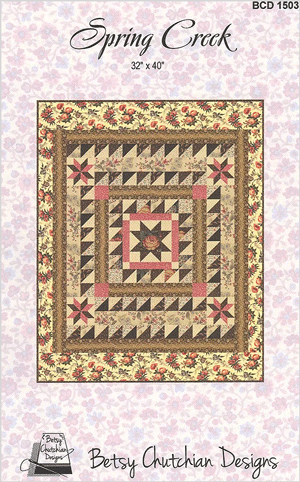 Spring Creek quilt pattern by Betsy Chutchian