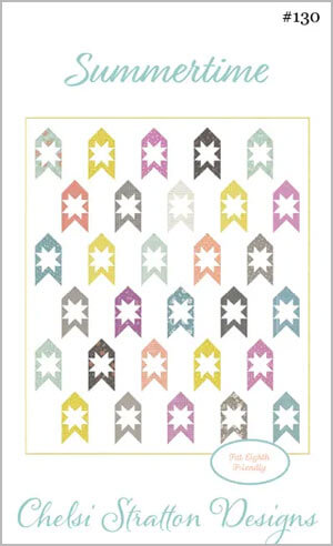 Summertime Quilt quilt pattern by Chelsi Stratton Designs