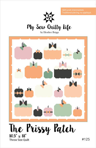 The Prissy Patch quilt pattern by My Sew Quilty Life