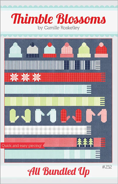 All Bundled Up quilt pattern by Thimble Blossoms