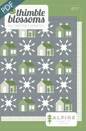 Alpine quilt pattern by Thimble Blossoms