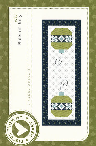 Balls of Jolly quilt pattern by Sandy Gervais