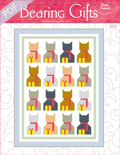 Bearing Gifts quilt pattern by Wendy Sheppard