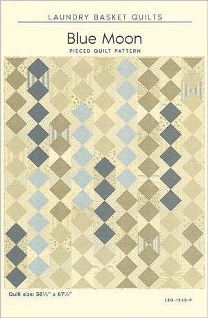 Blue Moon quilt pattern by Laundry Basket Quilts