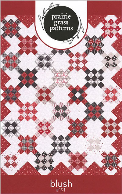 Blush quilt pattern by Prairie Grass Patterns