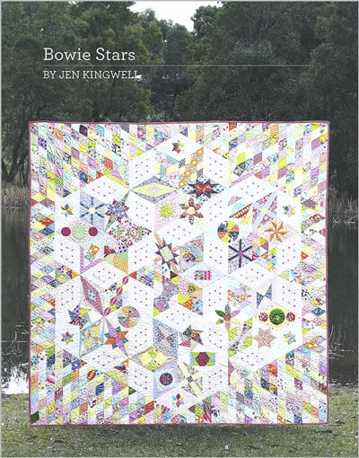 Bowie Stars Quilt Booklet quilt pattern by Jen Kingwell