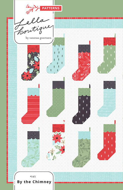 By the Chimney quilt pattern by Lella Boutique