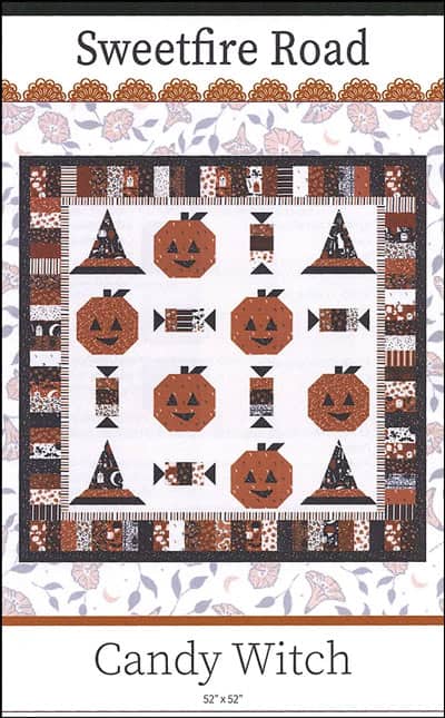 Candy Witch quilt pattern by Sweetfire Road