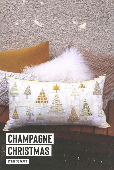 Christmas Champagne quilt pattern by Louise Papas
