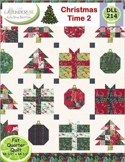 Christmas Time 2 quilt pattern by Lavender Lime Designs