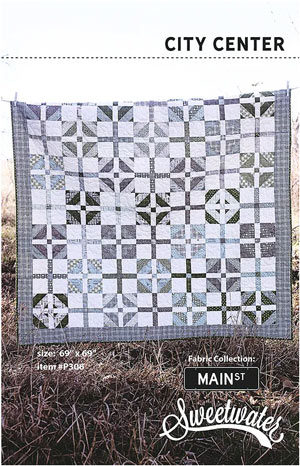 City Center quilt pattern by Sweetwater