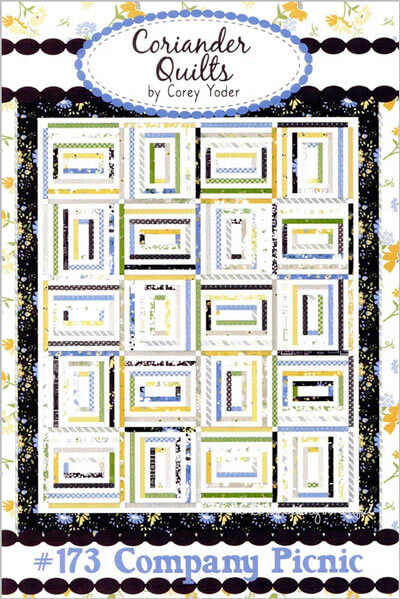 Company Picnic quilt pattern by Coriander Quilts