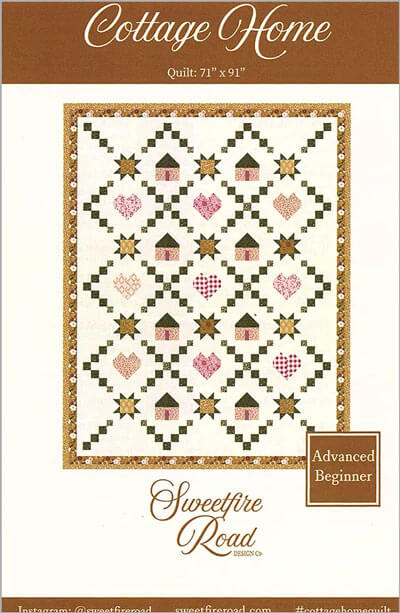 Cottage Home quilt pattern by Sweetfire Road