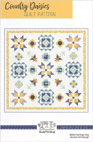 Country Daisies quilt pattern by Flamingo Toes