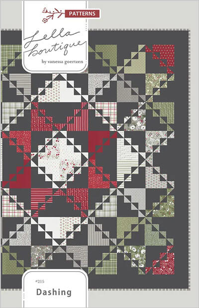 Dashing quilt pattern by Lella Boutique