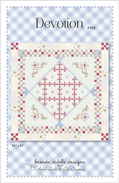 Devotion quilt pattern by Brenda Riddle Designs