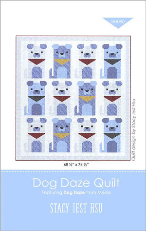 Dog Daze quilt pattern by Stacy Iest Hsu