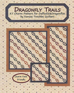 Dragonfly Trails quilt pattern by Kansas Troubles Quilters