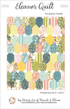 Eleanor quilt pattern by Branch & Blume
