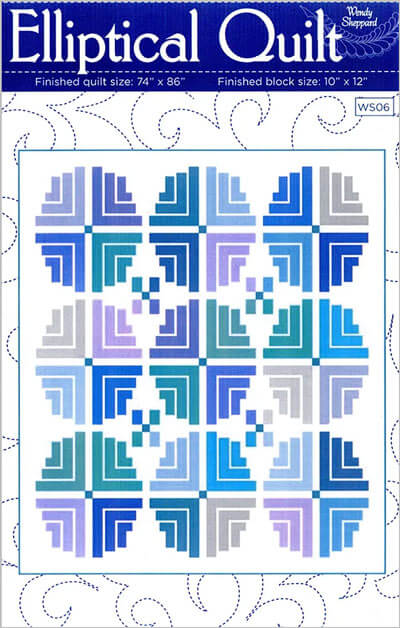 Elliptical quilt pattern by Wendy Sheppard