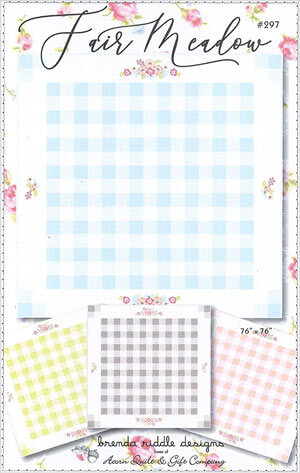 Fair Meadow quilt pattern by Brenda Riddle